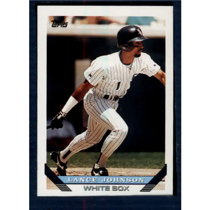 1993 Topps #94 Lance Johnson NM-MT Chicago White Sox Baseball Card - Baseball Card Single