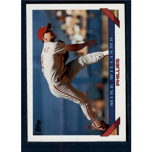 1993 Topps #99 Mike Williams NM-MT Philadelphia Phillies Baseball Card