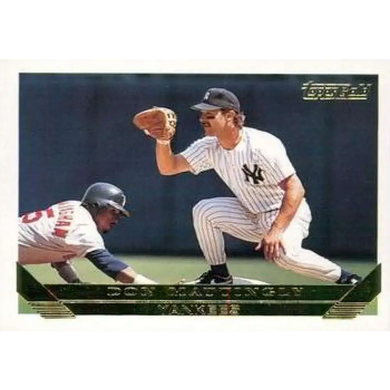 1993 Topps Gold #32 Don Mattingly NM-MT New York Yankees Baseball Card - Baseball Card Single
