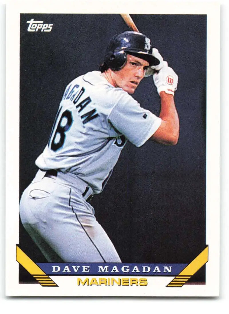 1993 Topps Traded #106T Dave Magadan NM-MT Seattle Mariners Baseball Card - Baseball Card Single