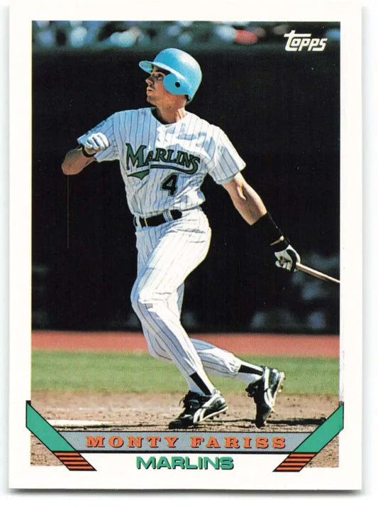 1993 Topps Traded #111T Monty Fariss NM-MT Florida Marlins Baseball Card - Baseball Card Single