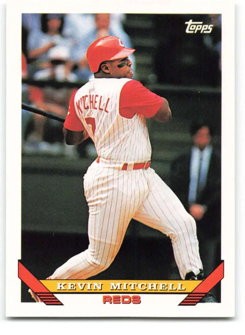1993 Topps Traded #112T Kevin Mitchell NM-MT Cincinnati Reds Baseball Card - Baseball Card Single