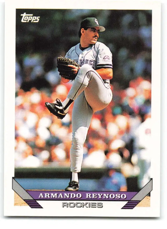 1993 Topps Traded #116T Armando Reynoso NM-MT Colorado Rockies Baseball Card - Baseball Card Single
