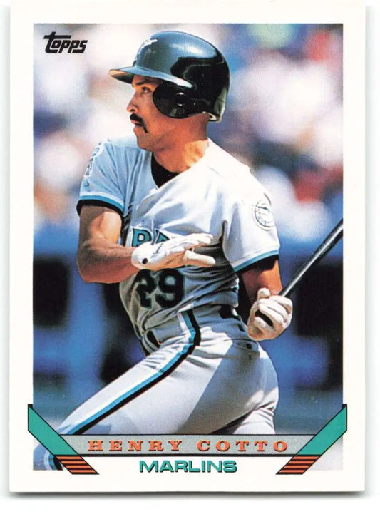 1993 Topps Traded #121T Henry Cotto NM-MT Florida Marlins Baseball Card - Baseball Card Single