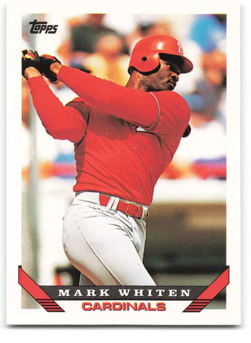 1993 Topps Traded #20T Mark Whiten NM-MT St. Louis Cardinals Baseball Card - Baseball Card Single