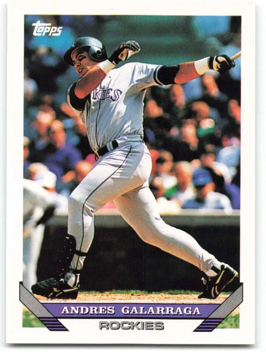 1993 Topps Traded #31T Andres Galarraga NM-MT Colorado Rockies Baseball Card - Baseball Card Single