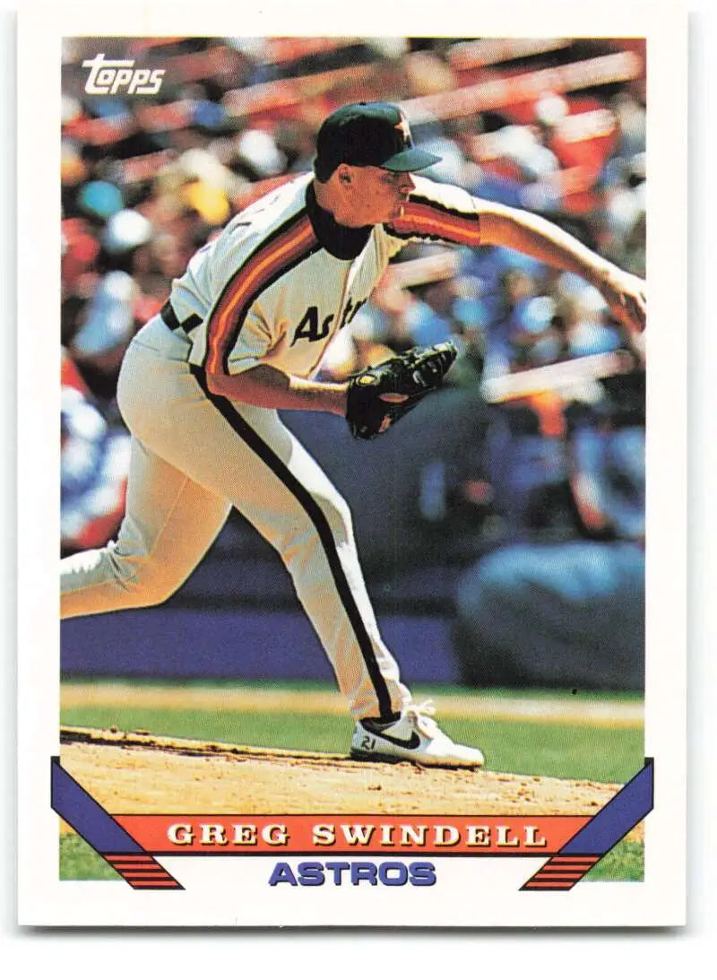 1993 Topps Traded #32T Greg Swindell NM-MT Houston Astros Baseball Card - Baseball Card Single