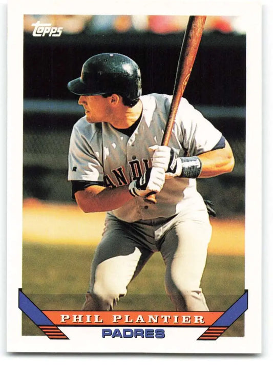 1993 Topps Traded #42T Phil Plantier NM-MT San Diego Padres Baseball Card - Baseball Card Single