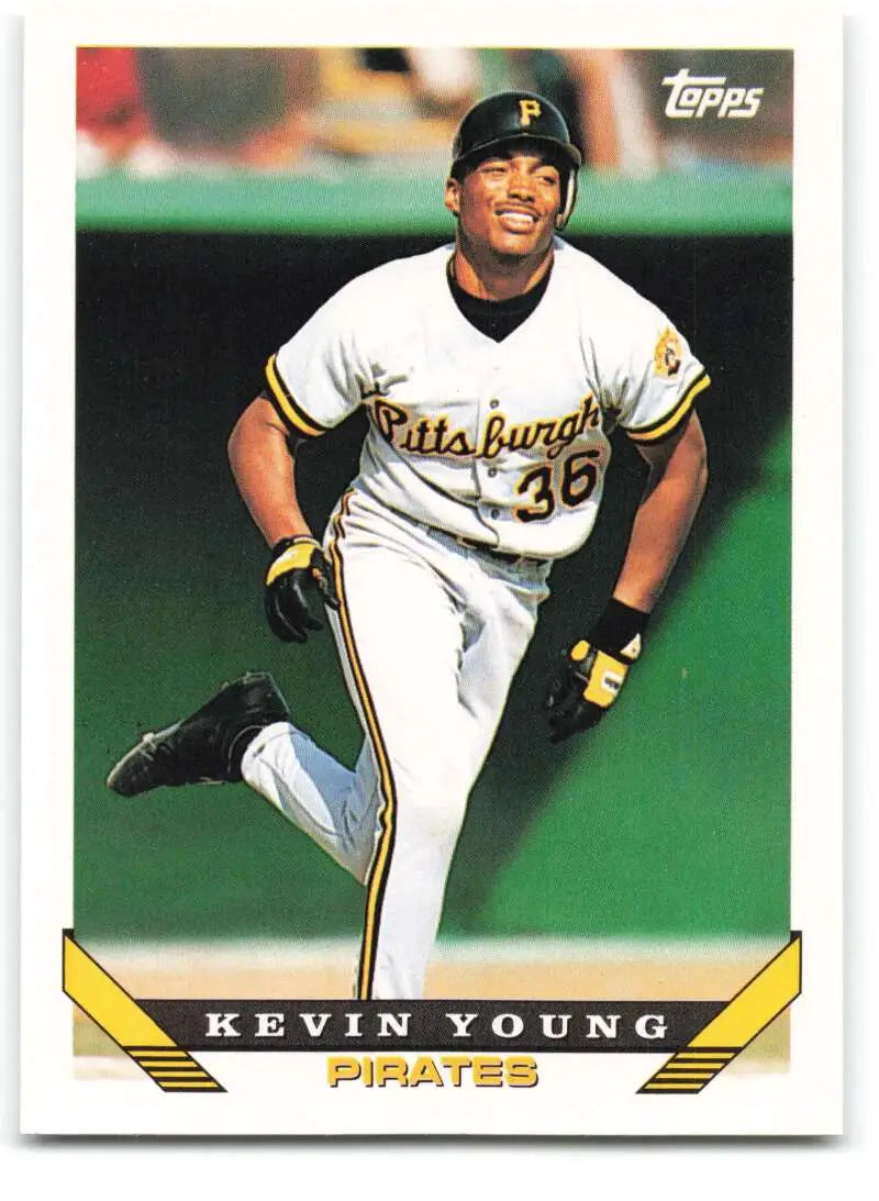 1993 Topps Traded #52T Kevin Young NM-MT Pittsburgh Pirates Baseball Card - Baseball Card Single