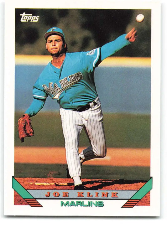 1993 Topps Traded #95T Joe Klink NM-MT Florida Marlins Baseball Card - Baseball Card Single