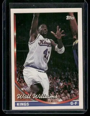 1993 Topps Walt Williams #98 Basketball - Basketball Card Single