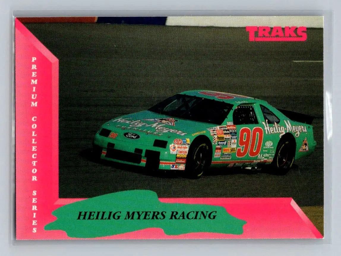 1993 Traks #90 Heilig Myers Racing Donlavey Racing - Racing Card Single