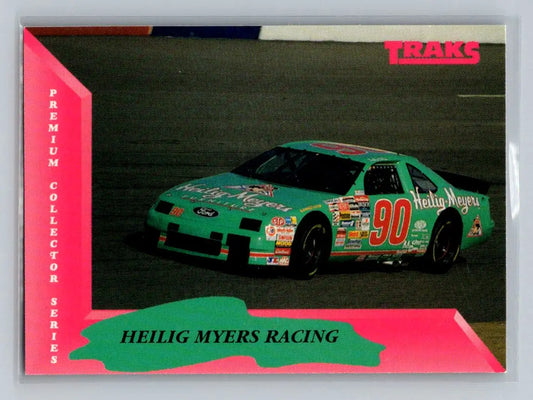 1993 Traks #90 Heilig Myers Racing Donlavey Racing - Racing Card Single