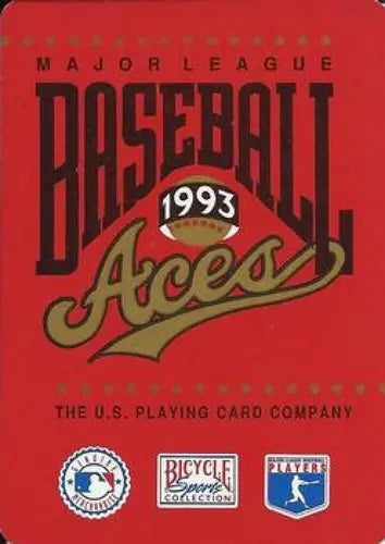 1993 U.S. Playing Card Co. Aces #3S Sid Fernandez NM-MT Mets - Baseball Card Single