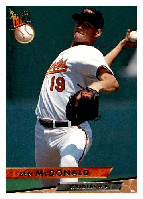 1993 Ultra #142 Ben McDonald - Baseball Card Single