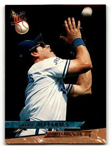 1993 Ultra #209 Gregg Jefferies Kansas City Royals Baseball Cards EX ID:59683 - Baseball Card Single