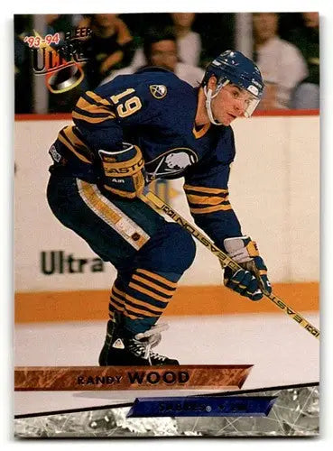 1993 Ultra #279 Randy Wood Buffalo Sabres Hockey Cards EX/NM ID:57776 - Hockey Card Single