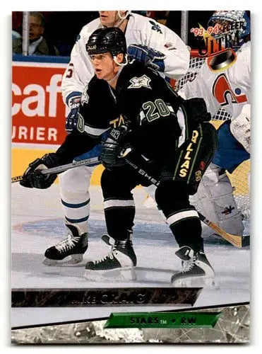 1993 Ultra #297 Mike Craig Dallas Stars Hockey Cards EX/NM ID:57778 - Hockey Card Single