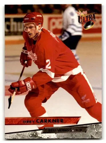 1993 Ultra #304 Terry Carkner Detroit Red Wings Hockey Cards EX/NM ID:57780 - Hockey Card Single