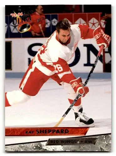 1993 Ultra #310 Ray Sheppard Detroit Red Wings Hockey Cards EX/NM ID:57777 - Hockey Card Single
