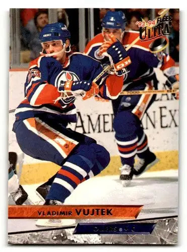1993 Ultra #319 Vladimir Vujtek Edmonton Oilers Hockey Cards EX/NM ID:57779 - Hockey Card Single