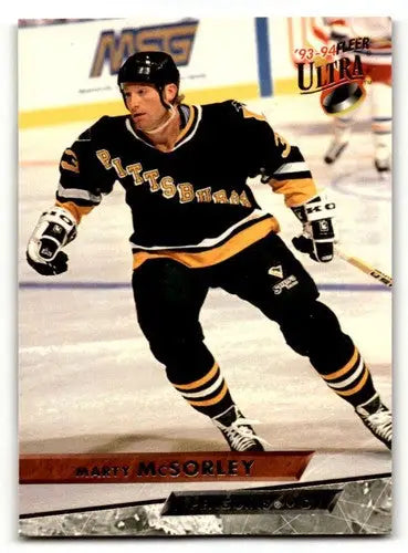 1993 Ultra #394 Marty McSorley Pittsburgh Penguins Hockey Cards EX/N ID:57795 - Hockey Card Single