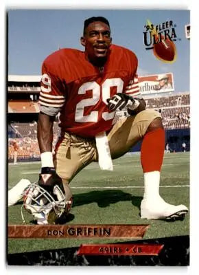 1993 Ultra #428 Don Griffin - Football Card Single
