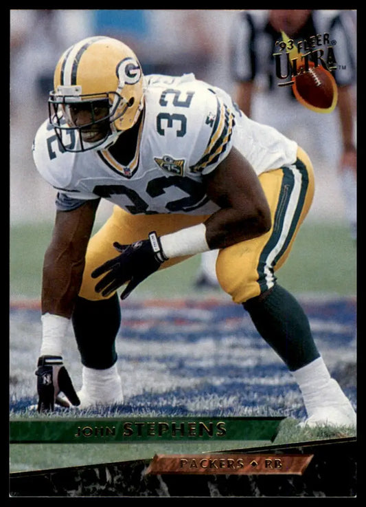 1993 Ultra John Stephens 155 Green Bay Packers LP - Football Card Single