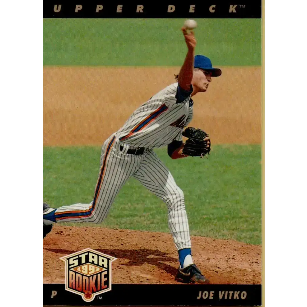 1993 Upper Deck #10 Joe Vitko VG New York Mets Baseball Card - Baseball Card Single