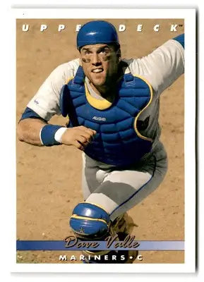 1993 Upper Deck #100 Dave Valle - Baseball Card Single
