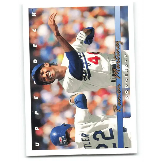 1993 Upper Deck #133 Ramon Martinez VG Los Angeles Dodgers Baseball Card - Baseball Card Single