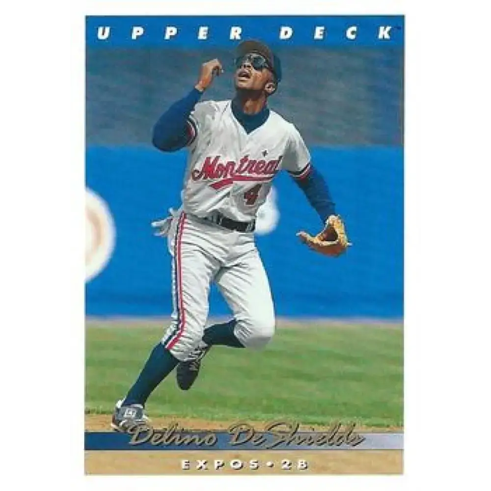1993 Upper Deck #142 Delino DeShields VG Montreal Expos Baseball Card - Baseball Card Single
