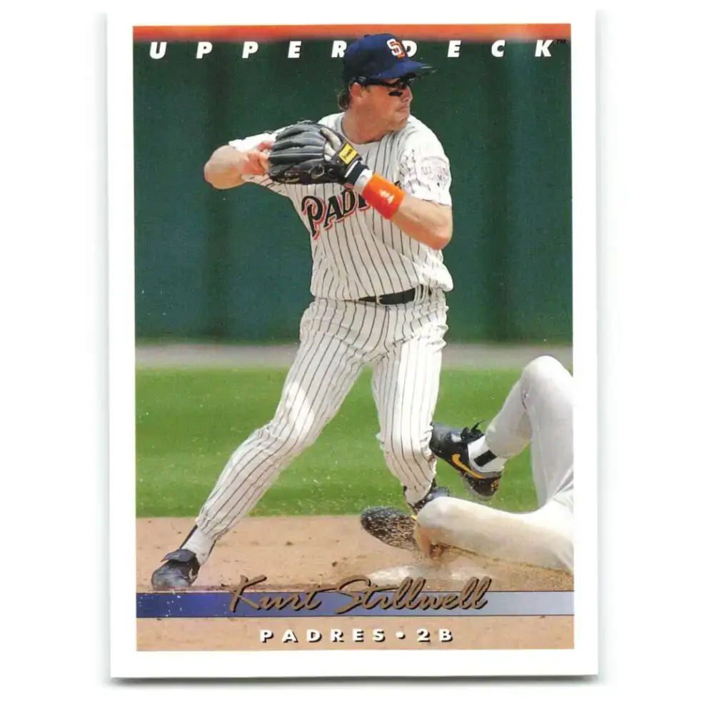 1993 Upper Deck #152 Kurt Stillwell VG San Diego Padres Baseball Card - Baseball Card Single