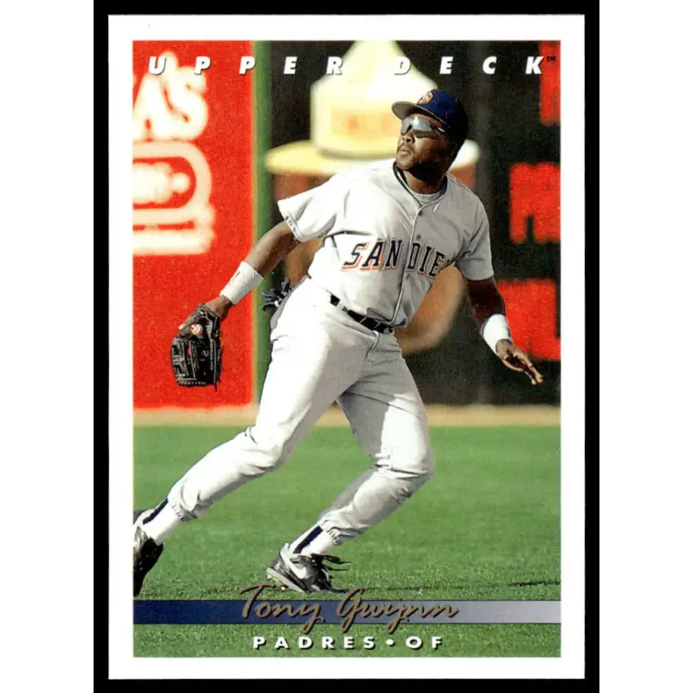 1993 Upper Deck #165 Tony Gwynn NM/MT San Diego Padres Baseball Card - Baseball Card Single