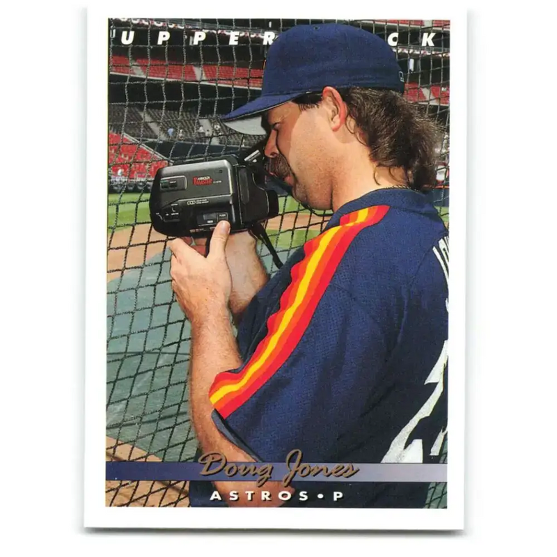 1993 Upper Deck #171 Doug Jones VG Houston Astros Baseball Card - Baseball Card Single