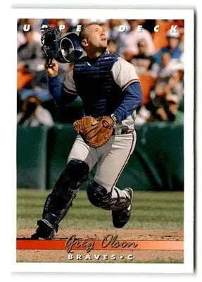 1993 Upper Deck #187 Greg Olson - Baseball Card Single