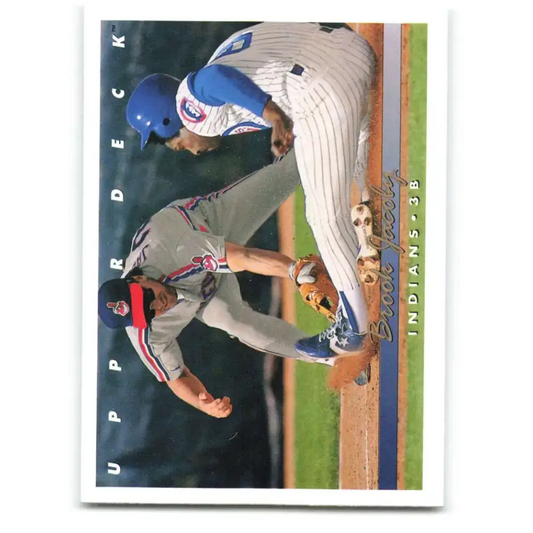 1993 Upper Deck #200 Brook Jacoby VG Cleveland Indians Baseball Card - Baseball Card Single