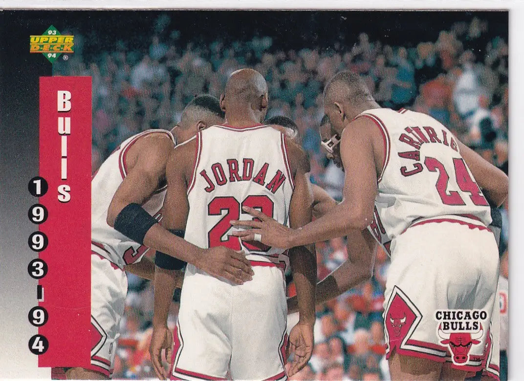 1993 UPPER DECK #213 MICHAEL JORDAN SCHEDULE- CHICAGO BULLS - Basketball Card Single
