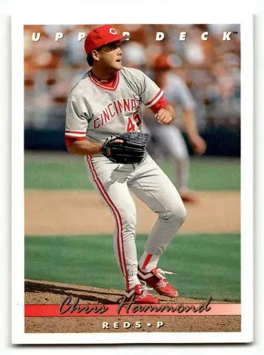 1993 Upper Deck #216 Chris Hammond Cincinnati Reds Baseball Cards EX ID:59492 - Baseball Card Single