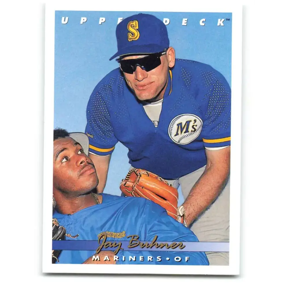 1993 Upper Deck #224 Jay Buhner VG Seattle Mariners Baseball Card - Baseball Card Single