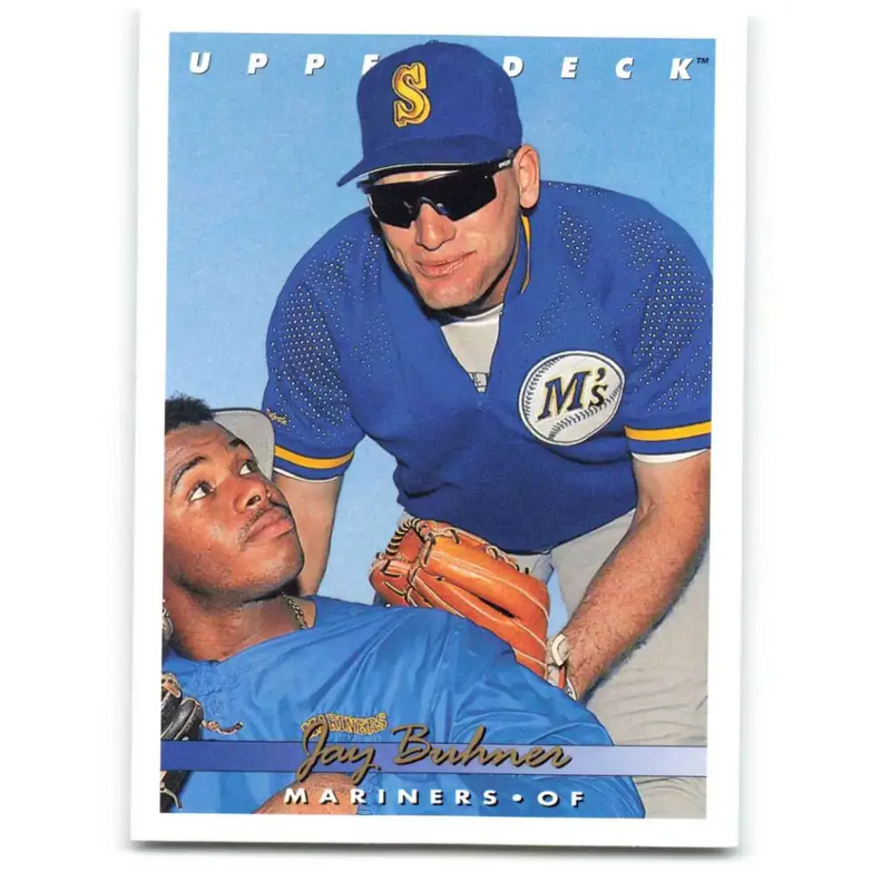 1993 Upper Deck #224 Jay Buhner VG Seattle Mariners Baseball Card - Baseball Card Single