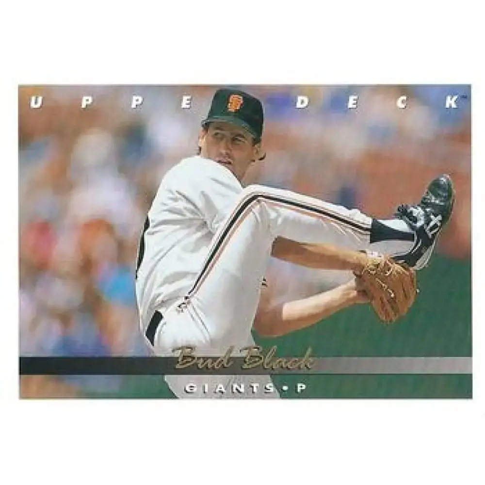 1993 Upper Deck #229 Bud Black VG San Francisco Giants Baseball Card - Baseball Card Single