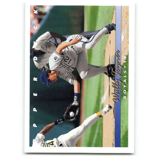 1993 Upper Deck #252 Wally Joyner VG Kansas City Royals Baseball Card - Baseball Card Single