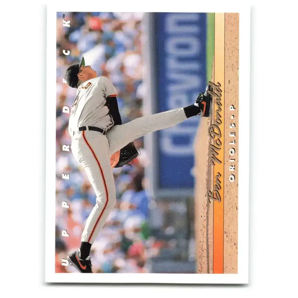 1993 Upper Deck #276 Ben McDonald VG Baltimore Orioles Baseball Card - Baseball Card Single