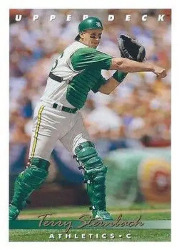 1993 Upper Deck #278 Terry Steinbach NM-MT Athletics - Baseball Card Single