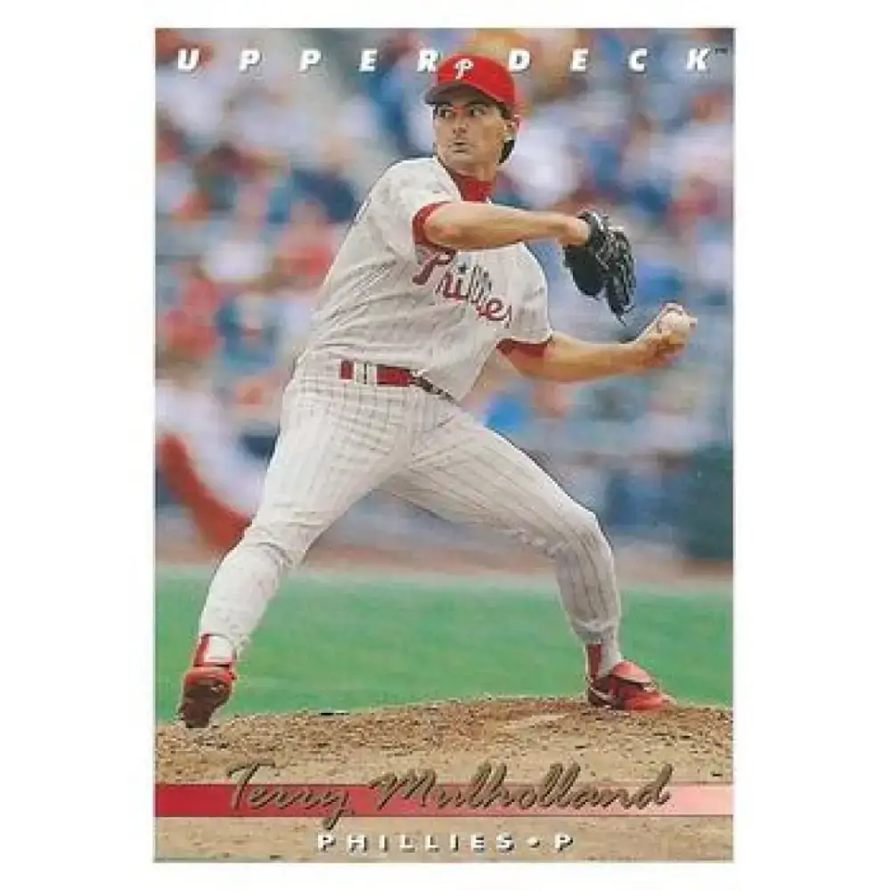 1993 Upper Deck #279 Terry Mulholland VG Philadelphia Phillies Baseball Card - Baseball Card Single