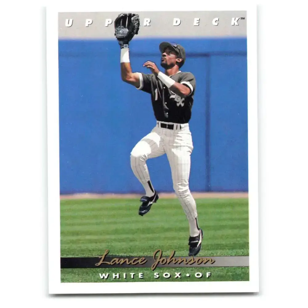 1993 Upper Deck #280 Lance Johnson VG Chicago White Sox Baseball Card - Baseball Card Single