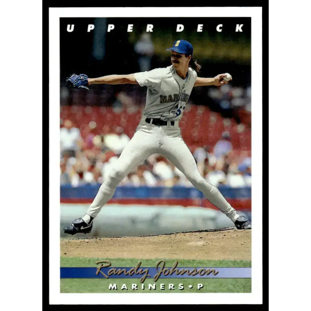 1993 Upper Deck #336 Randy Johnson NM-MT Seattle Mariners Baseball Card - Baseball Card Single