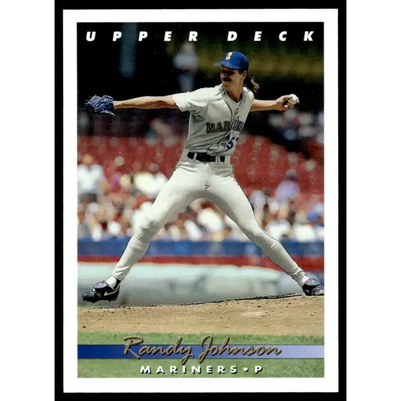 1993 Upper Deck #336 Randy Johnson NM-MT Seattle Mariners Baseball Card - Baseball Card Single