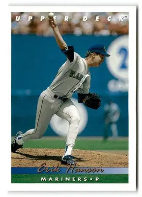 1993 Upper Deck #338 Erik Hanson - Baseball Card Single